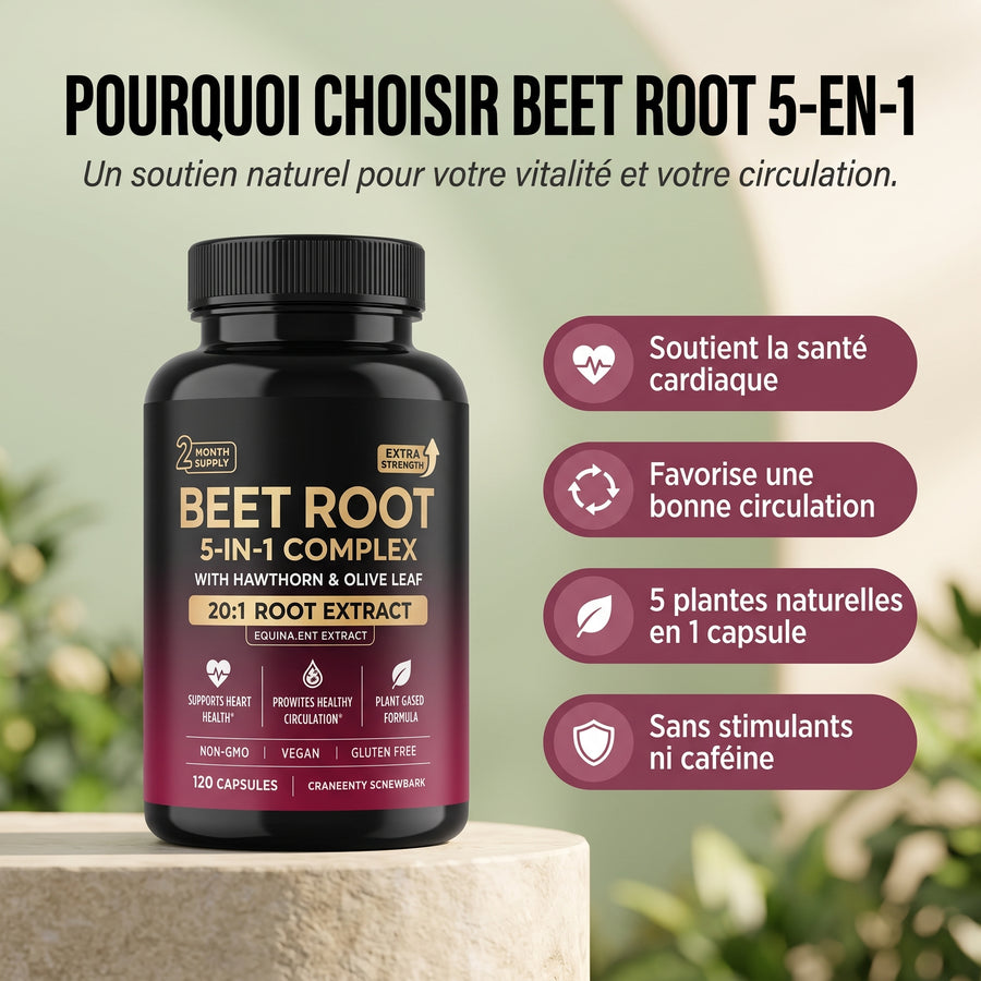 Pourquoi choisir Beet Root 5-en-1 — bénéfices